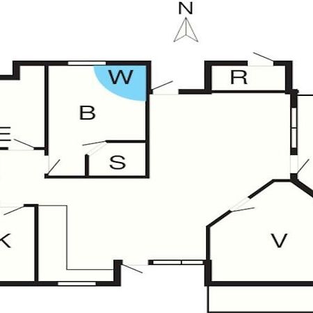 8 Person Holiday Home In Ulfborg Luaran gambar
