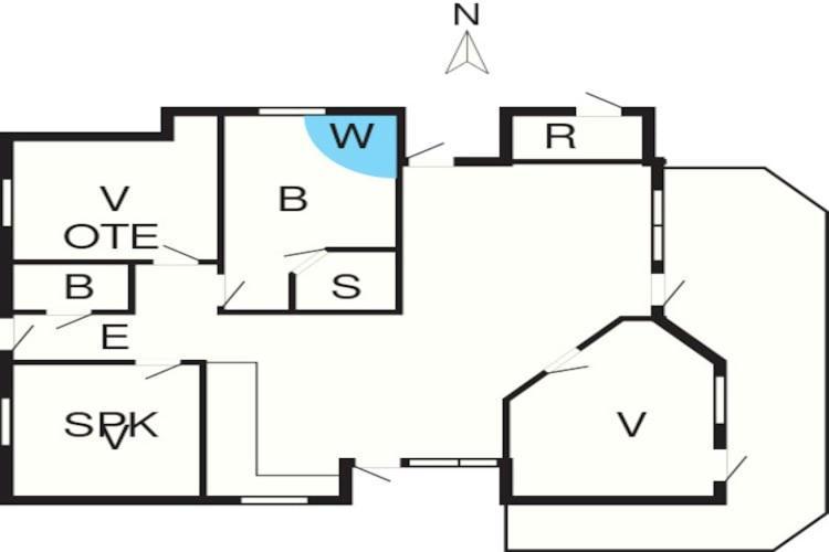 8 Person Holiday Home In Ulfborg Luaran gambar